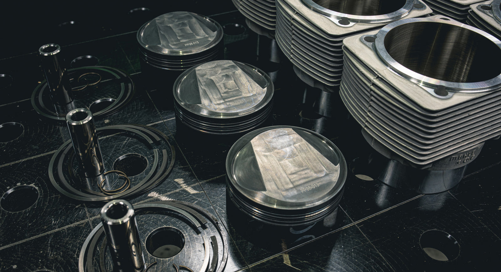 Porsche Mahle Pistons and Barrels PR Technology